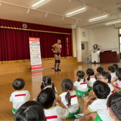 プロレス教室💪（全園児）