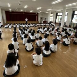 1学期終園式🌻
