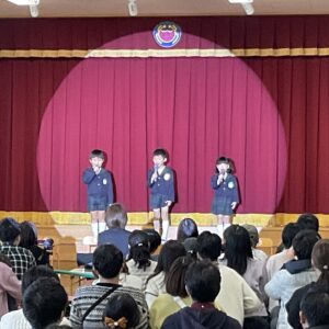 クリスマス発表会（年長組）🎄