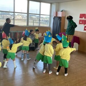 豆まき👹（年長組、年中組、年少組）