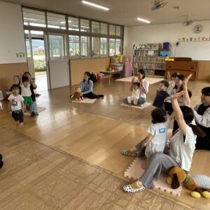 ようちえんであそぼう🎶の様子