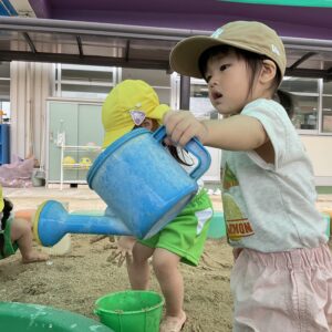 6月　ルンルンひろば　【園庭開放】☔️🐸