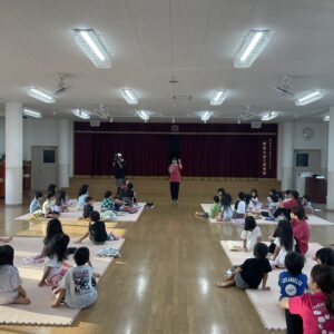 お泊まり保育👦👧　2日目 （年長組）