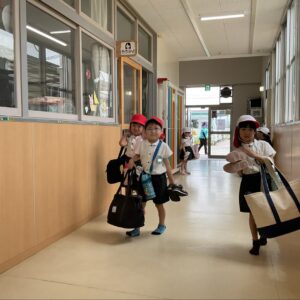 お泊まり保育👦👧　1 日目（年長組）