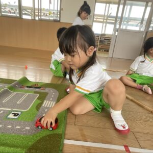 あひる組（最年少組）の様子🍀